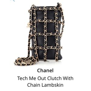 Chanel Crossbody Tech chain collection rare